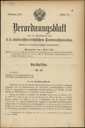 Verordnungsblatt für den Dienstbereich des niederösterreichischen Landesschulrates 19120401 Seite: 1