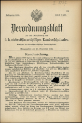 Verordnungsblatt für den Dienstbereich des niederösterreichischen Landesschulrates