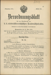 Verordnungsblatt für den Dienstbereich des niederösterreichischen Landesschulrates