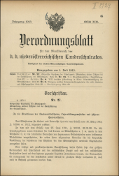 Verordnungsblatt für den Dienstbereich des niederösterreichischen Landesschulrates