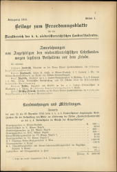 Verordnungsblatt für den Dienstbereich des niederösterreichischen Landesschulrates 19150101 Seite: 7