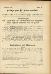 Verordnungsblatt für den Dienstbereich des niederösterreichischen Landesschulrates 19150115 Seite: 7