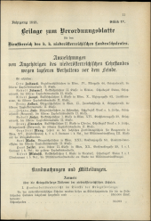 Verordnungsblatt für den Dienstbereich des niederösterreichischen Landesschulrates 19150215 Seite: 7