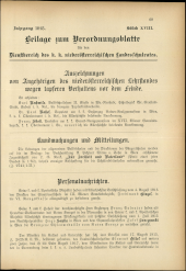 Verordnungsblatt für den Dienstbereich des niederösterreichischen Landesschulrates 19150915 Seite: 11