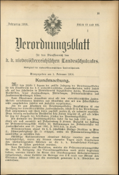 Verordnungsblatt für den Dienstbereich des niederösterreichischen Landesschulrates