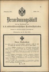 Verordnungsblatt für den Dienstbereich des niederösterreichischen Landesschulrates