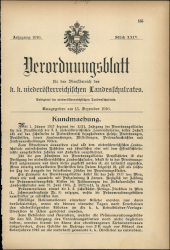 Verordnungsblatt für den Dienstbereich des niederösterreichischen Landesschulrates