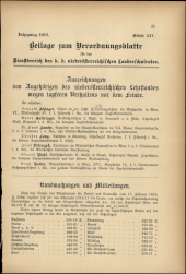 Verordnungsblatt für den Dienstbereich des niederösterreichischen Landesschulrates 19161215 Seite: 85