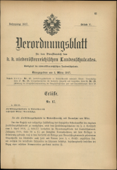 Verordnungsblatt für den Dienstbereich des niederösterreichischen Landesschulrates