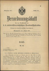 Verordnungsblatt für den Dienstbereich des niederösterreichischen Landesschulrates