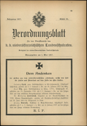 Verordnungsblatt für den Dienstbereich des niederösterreichischen Landesschulrates