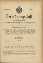 Verordnungsblatt für den Dienstbereich des niederösterreichischen Landesschulrates