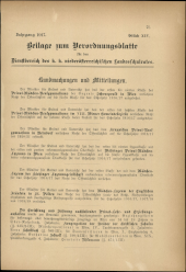 Verordnungsblatt für den Dienstbereich des niederösterreichischen Landesschulrates 19170715 Seite: 13