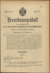 Verordnungsblatt für den Dienstbereich des niederösterreichischen Landesschulrates