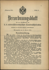 Verordnungsblatt für den Dienstbereich des niederösterreichischen Landesschulrates 19180115 Seite: 1