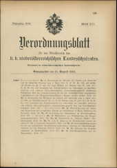 Verordnungsblatt für den Dienstbereich des niederösterreichischen Landesschulrates