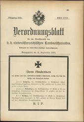 Verordnungsblatt für den Dienstbereich des niederösterreichischen Landesschulrates 19180915 Seite: 1