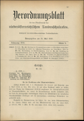 Verordnungsblatt für den Dienstbereich des niederösterreichischen Landesschulrates