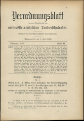 Verordnungsblatt für den Dienstbereich des niederösterreichischen Landesschulrates