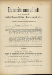 Verordnungsblatt für den Dienstbereich des niederösterreichischen Landesschulrates 19190623 Seite: 1