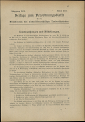 Verordnungsblatt für den Dienstbereich des niederösterreichischen Landesschulrates 19190701 Seite: 7