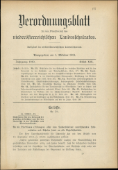 Verordnungsblatt für den Dienstbereich des niederösterreichischen Landesschulrates