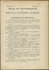 Verordnungsblatt für den Dienstbereich des niederösterreichischen Landesschulrates 19191115 Seite: 9