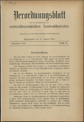 Verordnungsblatt für den Dienstbereich des niederösterreichischen Landesschulrates