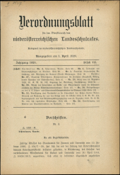 Verordnungsblatt für den Dienstbereich des niederösterreichischen Landesschulrates