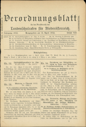 Verordnungsblatt für den Dienstbereich des niederösterreichischen Landesschulrates 19320415 Seite: 1