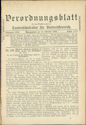 Verordnungsblatt für den Dienstbereich des niederösterreichischen Landesschulrates