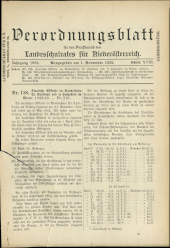 Verordnungsblatt für den Dienstbereich des niederösterreichischen Landesschulrates