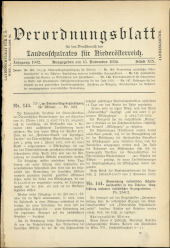 Verordnungsblatt für den Dienstbereich des niederösterreichischen Landesschulrates