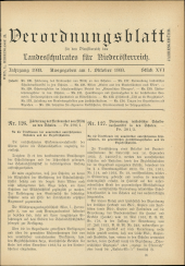 Verordnungsblatt für den Dienstbereich des niederösterreichischen Landesschulrates