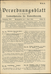 Verordnungsblatt für den Dienstbereich des niederösterreichischen Landesschulrates