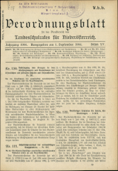 Verordnungsblatt für den Dienstbereich des niederösterreichischen Landesschulrates