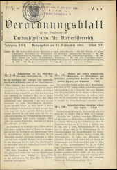 Verordnungsblatt für den Dienstbereich des niederösterreichischen Landesschulrates