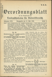 Verordnungsblatt für den Dienstbereich des niederösterreichischen Landesschulrates 19360515 Seite: 1