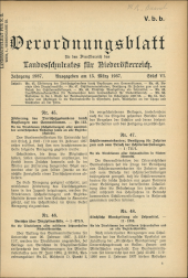 Verordnungsblatt für den Dienstbereich des niederösterreichischen Landesschulrates