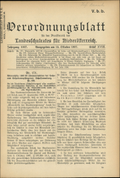 Verordnungsblatt für den Dienstbereich des niederösterreichischen Landesschulrates