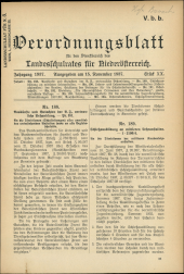 Verordnungsblatt für den Dienstbereich des niederösterreichischen Landesschulrates