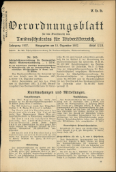 Verordnungsblatt für den Dienstbereich des niederösterreichischen Landesschulrates