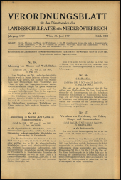 Verordnungsblatt für den Dienstbereich des niederösterreichischen Landesschulrates 19590630 Seite: 1