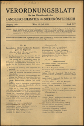 Verordnungsblatt für den Dienstbereich des niederösterreichischen Landesschulrates 19590715 Seite: 1