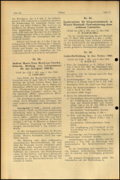 Verordnungsblatt für den Dienstbereich des niederösterreichischen Landesschulrates 19600520 Seite: 20