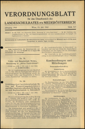 Verordnungsblatt für den Dienstbereich des niederösterreichischen Landesschulrates