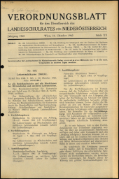 Verordnungsblatt für den Dienstbereich des niederösterreichischen Landesschulrates 19601031 Seite: 1