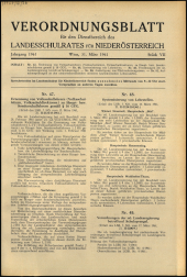 Verordnungsblatt für den Dienstbereich des niederösterreichischen Landesschulrates 19610331 Seite: 1