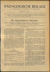 Verordnungsblatt für den Dienstbereich des niederösterreichischen Landesschulrates 1961bl03 Seite: 25