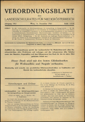 Verordnungsblatt für den Dienstbereich des niederösterreichischen Landesschulrates